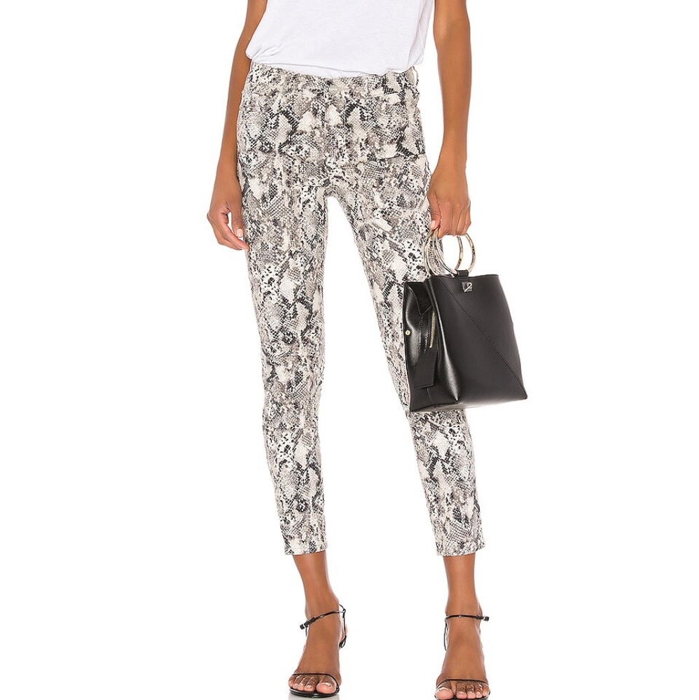 Sanctuary Denim Social Ankle Skinny Snakeskin Jeans NWT - 30